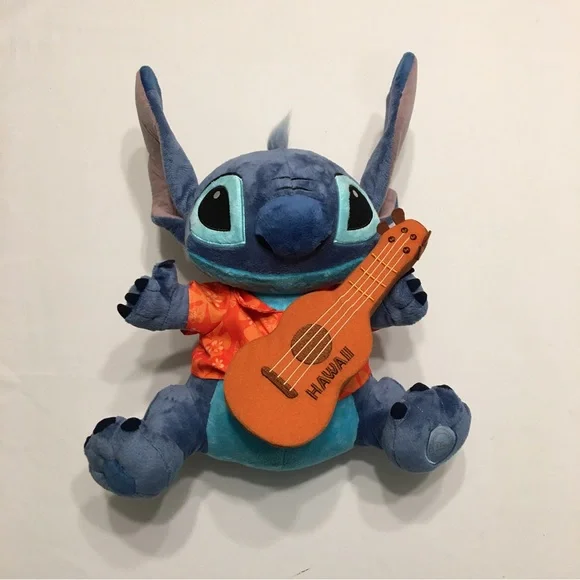 Disney Toys Disney Store Hawaii Guitar Lilo Stitch Stuffed
